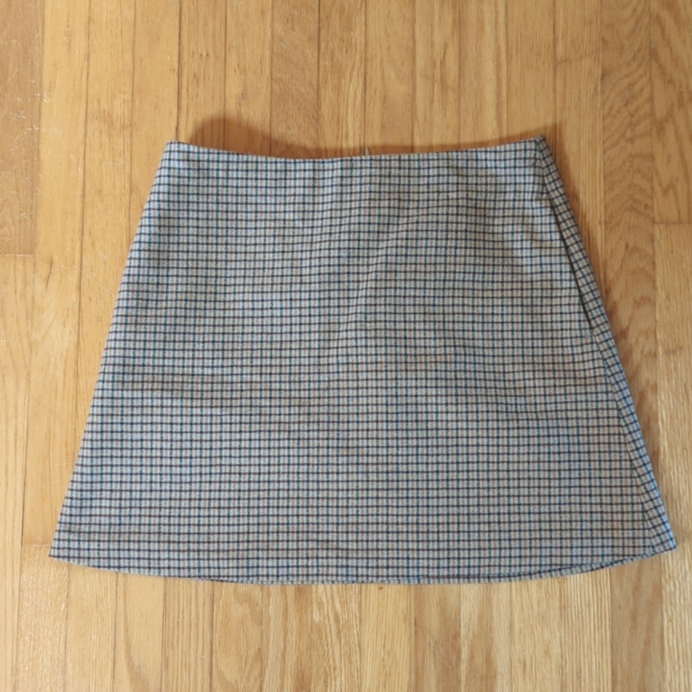 Wilfred Check Skirt